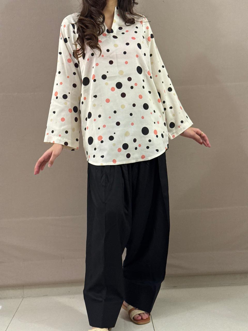 Polka Dot Kurti