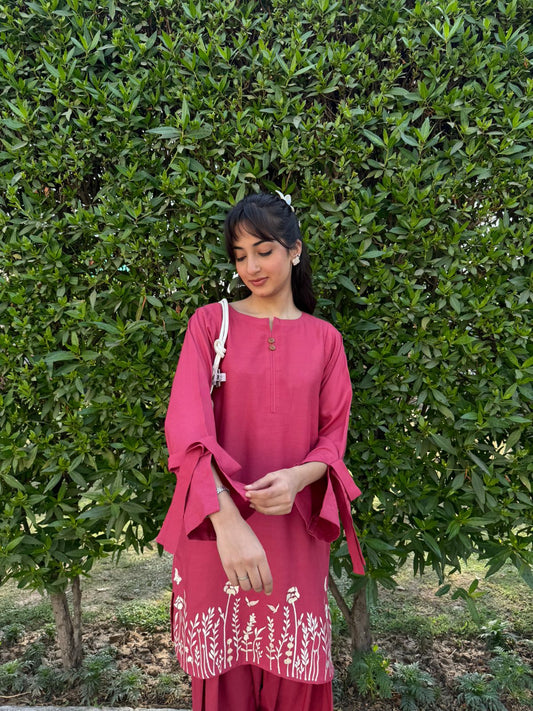 2 piece butterfly coord set