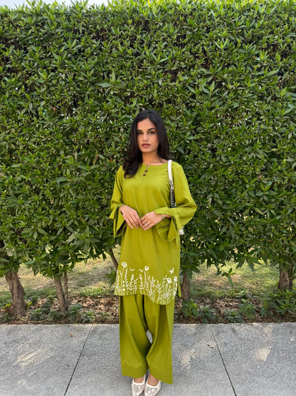 2 piece butterfly coord set