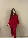 Cherry red Co-ord set
