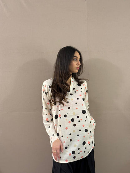 Polka Dot Kurti