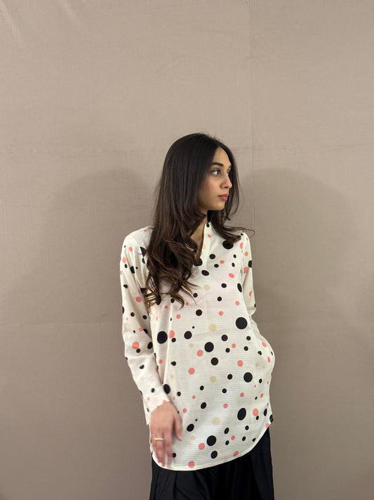 Polka Dot Kurti